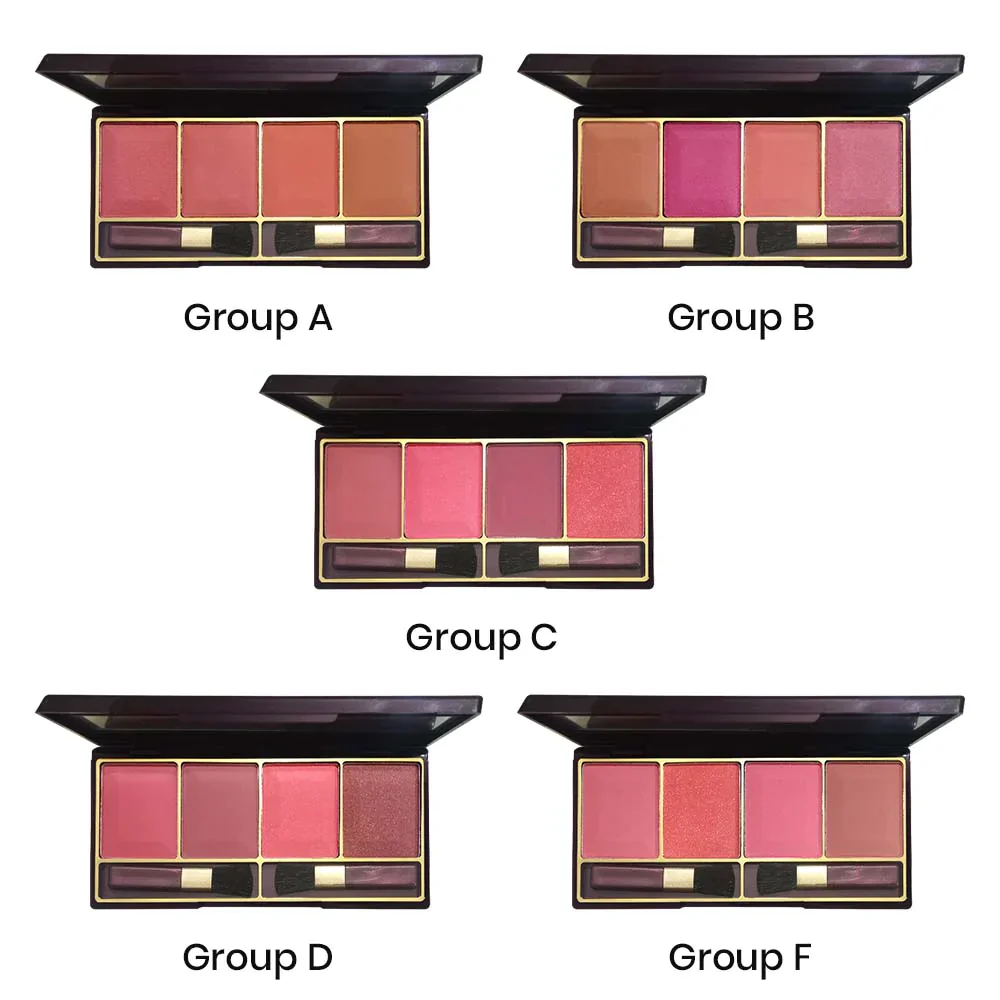 Glamorous Face 4 Color Blushon (5 Groups) - Image 3