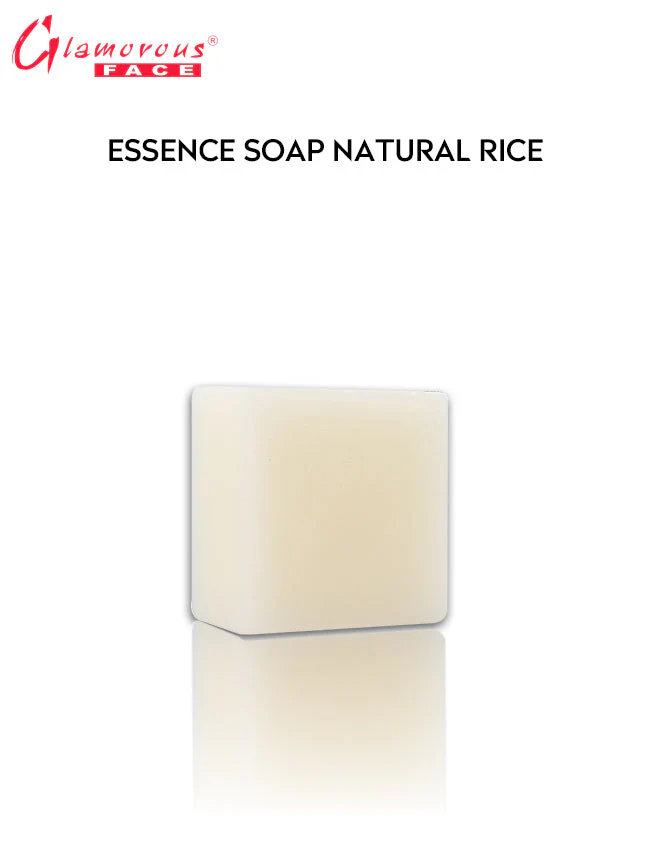 Glamorous Face Essence Soap Natural Rice Extract 100 GM - Image 2