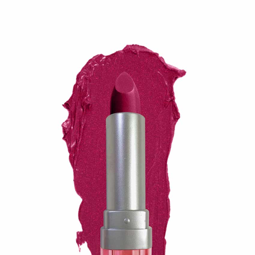 Glamorous Face Matte Lipstick Vitamin E & Aloe Vera Extracts (Pink Case) - Image 11