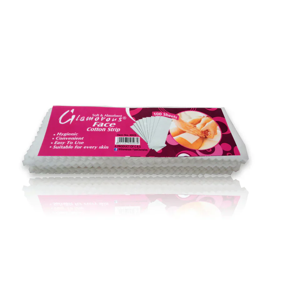 Glamorous Face Waxing Cloth Strips Large