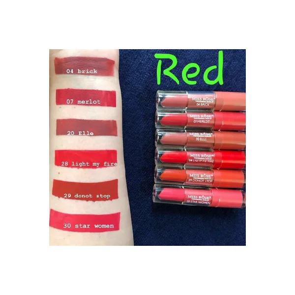 Gloss Set of 6 - Reds - Image 2