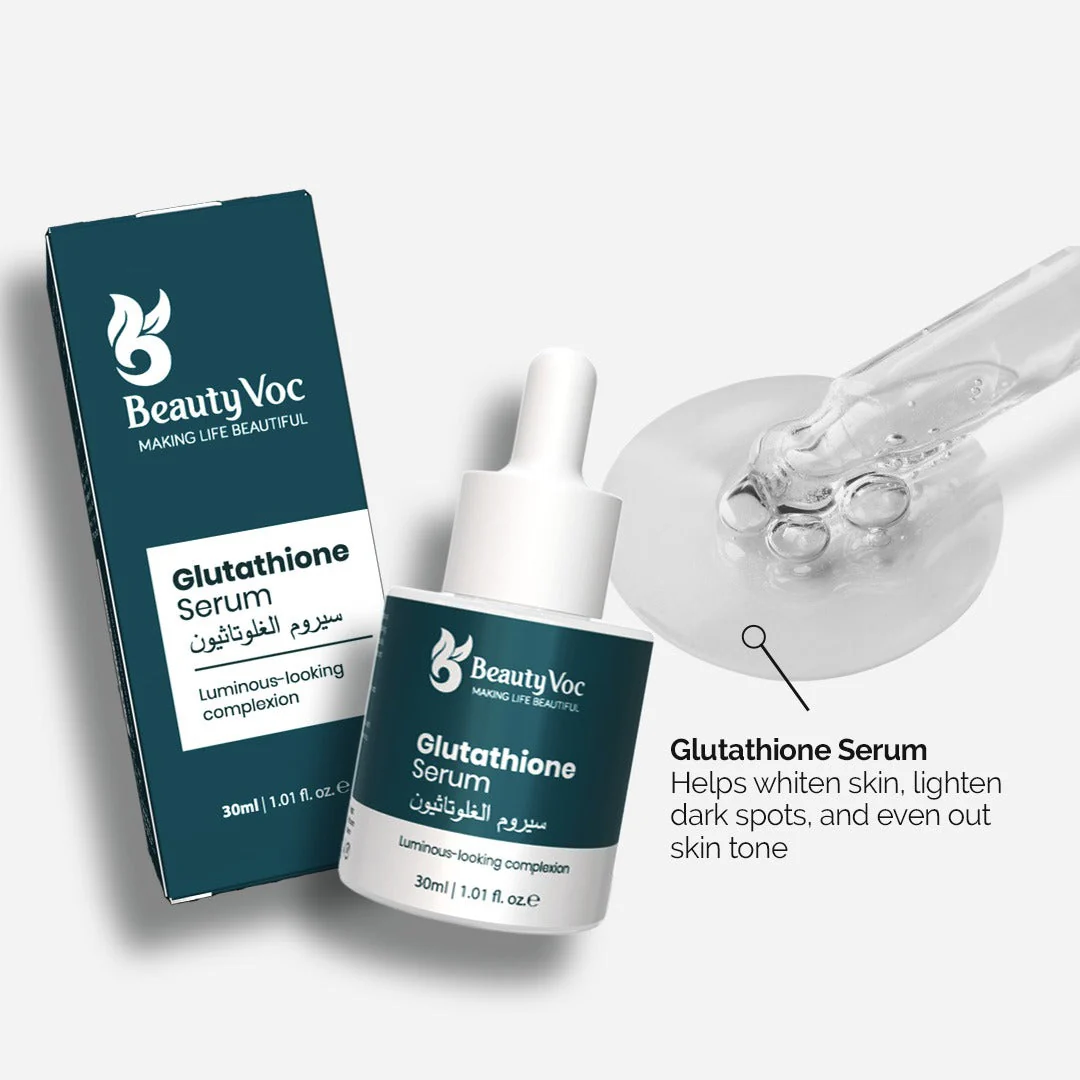 BeautyVoc Glutathione Serum 30 ml | Skin Brightening Serum | Skin whitening | Anti Dullness - Image 2
