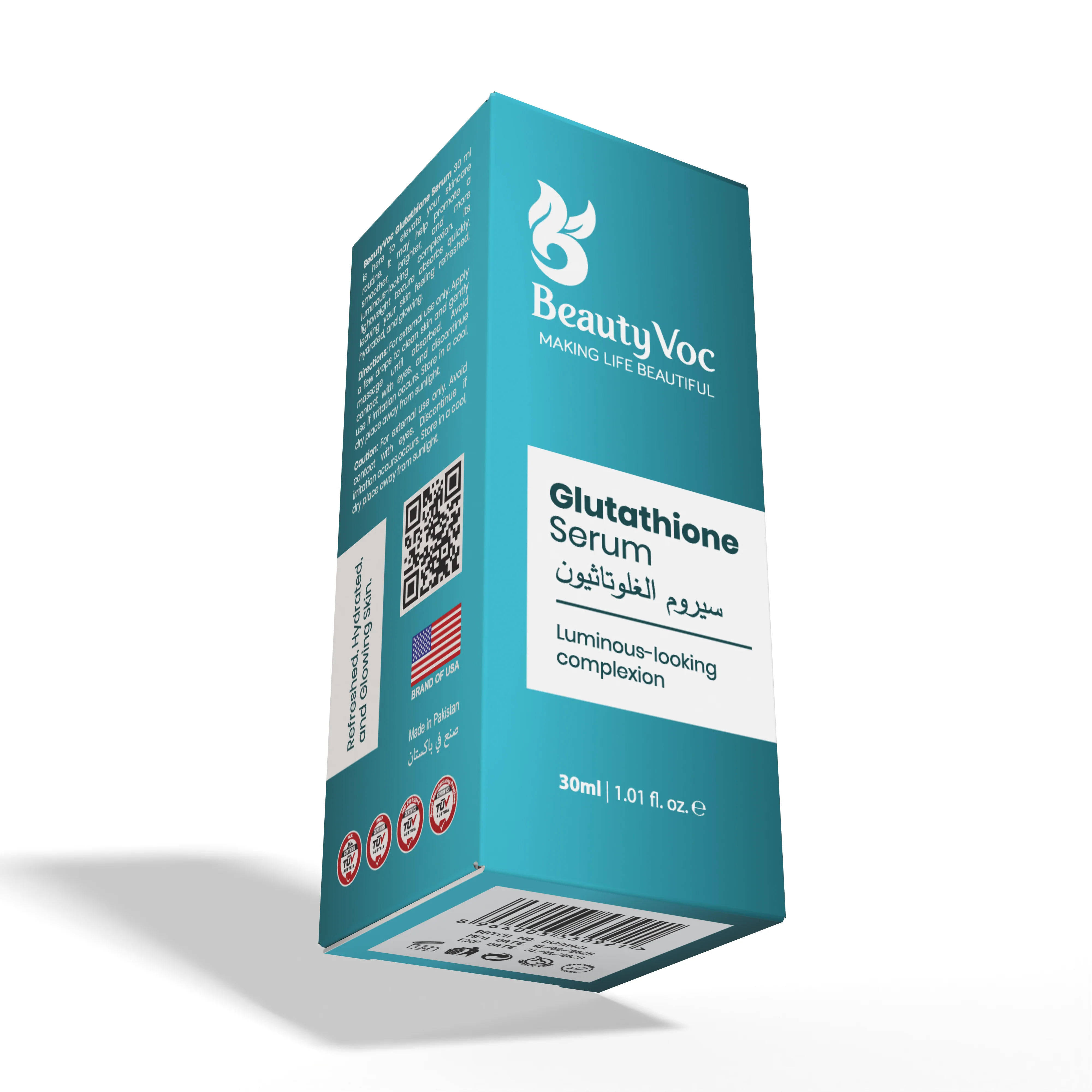 BeautyVoc Glutathione Serum 30 ml | Skin Brightening Serum | Skin whitening | Anti Dullness - Image 8