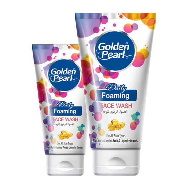 Golden Pearl Foaming Facial Wash