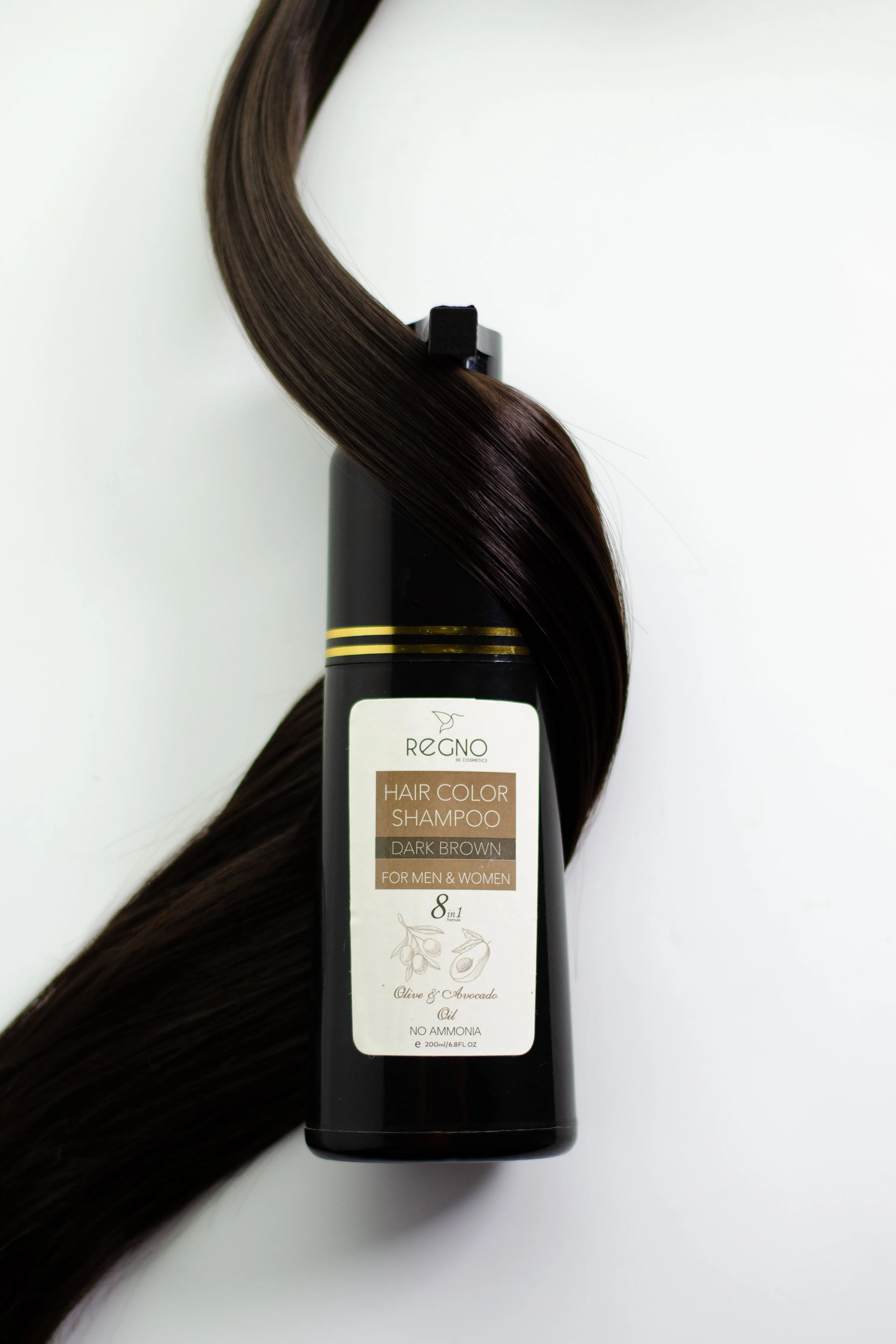 Yardlie Hair Color Shampoo | Dark Brown | Regno | +-200ml |
