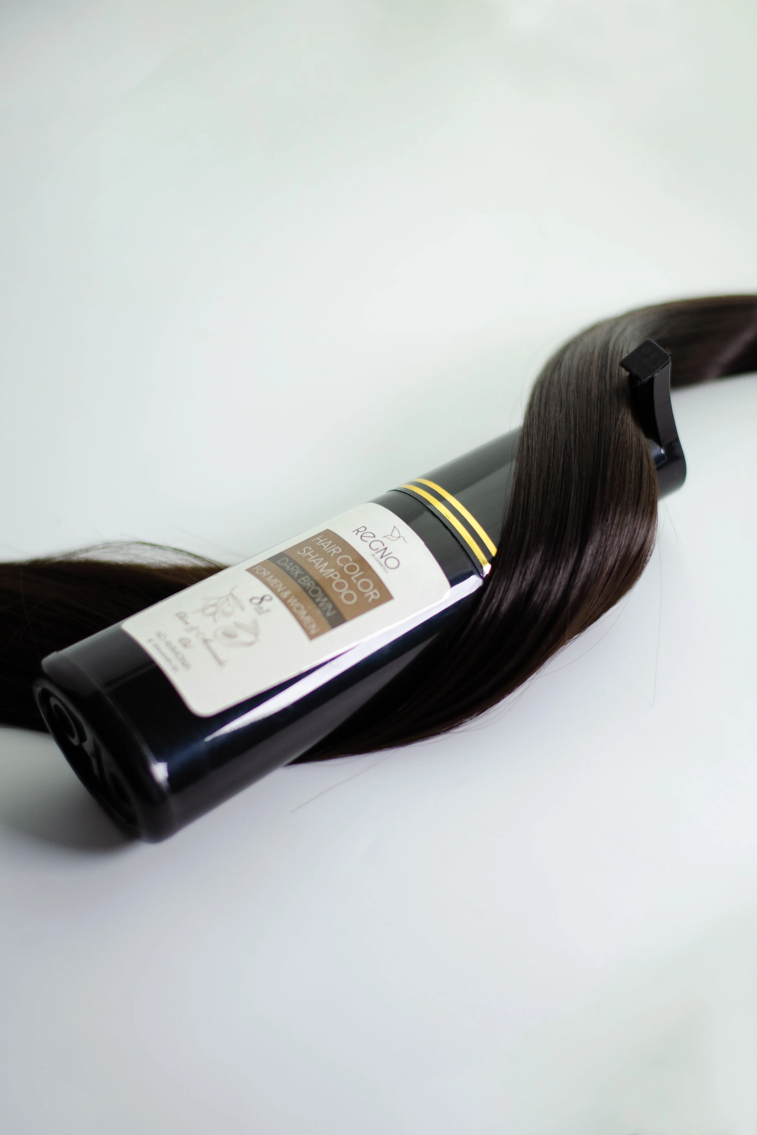 Yardlie Hair Color Shampoo | Dark Brown | Regno | +-200ml | - Image 2