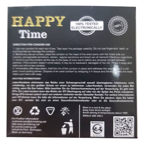 Happy Time Ultra Dotted 2 Premium Condoms - Image 2