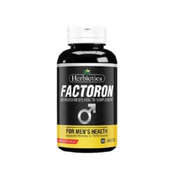 Herbiotics Factoron For Men's Health Supports Stamina &amp; Performance