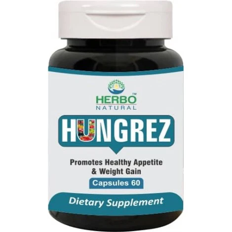 Herbo Natural Hungrez Dietary Supplement 60 Capsules