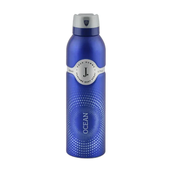 J. Perfumed Body Spray For Men Ocean 200 ML