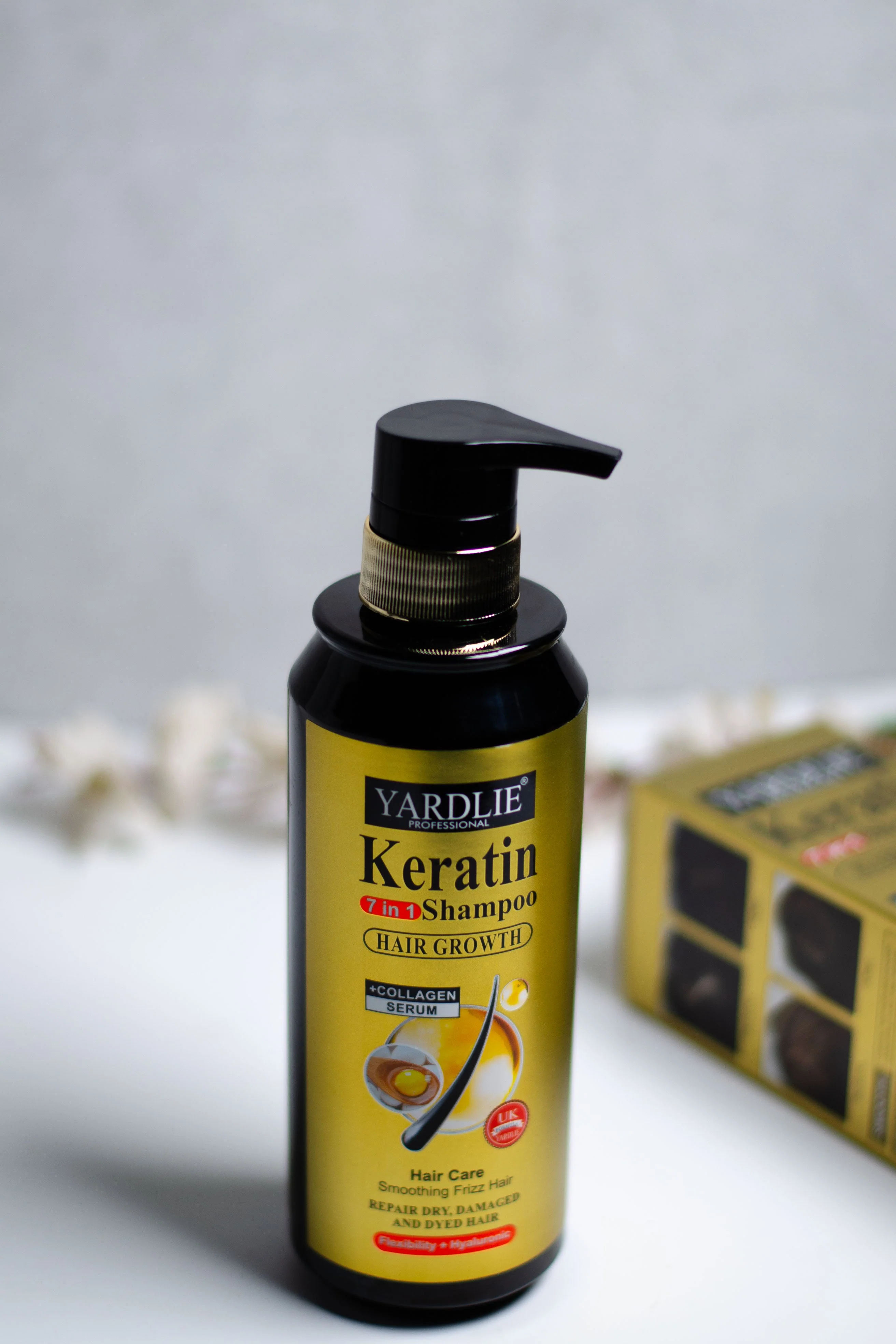 Keratin 7 in 1 Hair Growth Shampoo | Yardlie | 500g | - Image 4