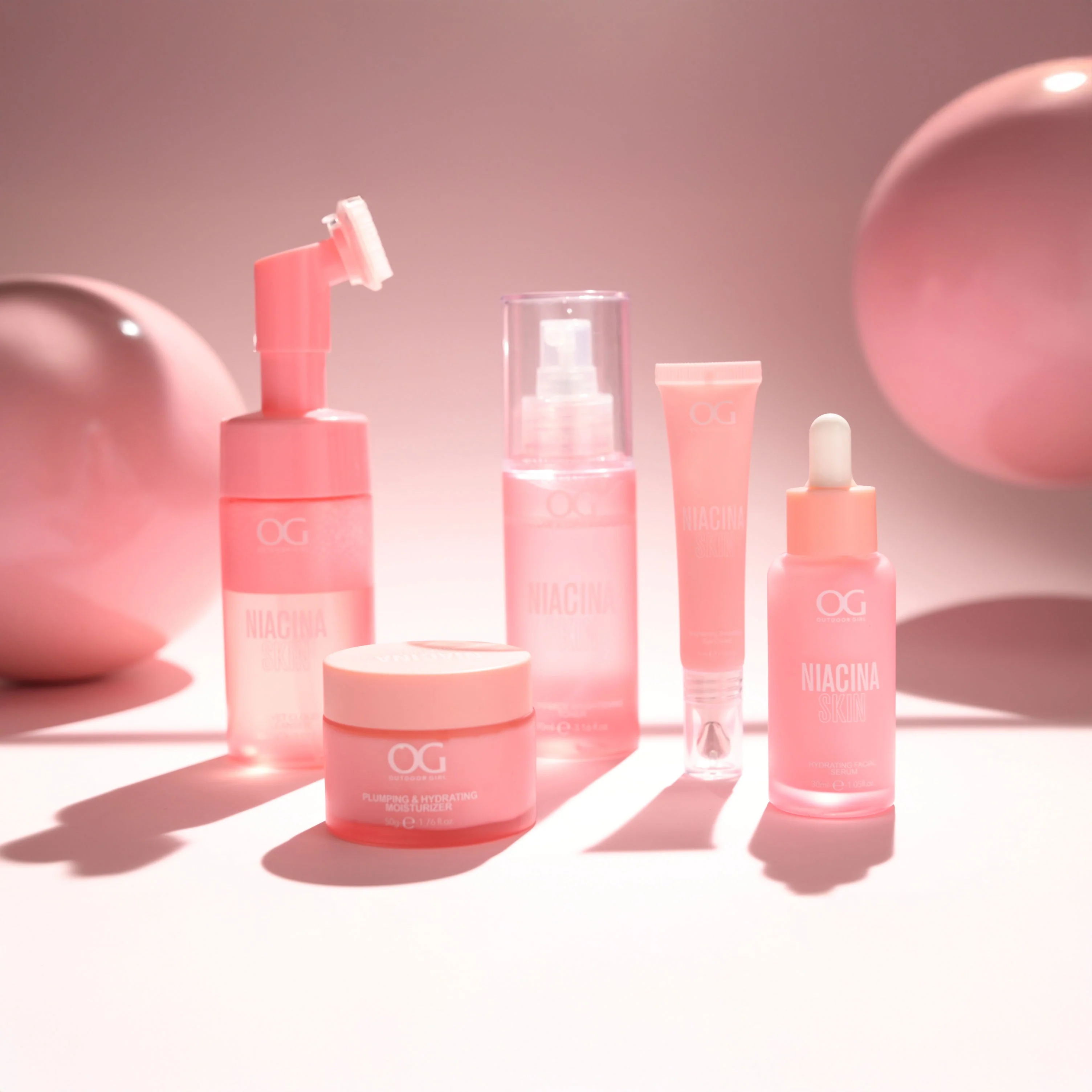 OG Outdoor Girl Niacinamide Kit x 5 Products