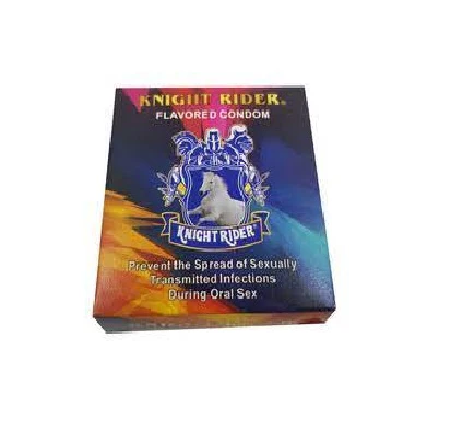 Knight Rider Flavour 3 Condoms