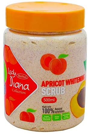 Lady Diana Apricot Whitening Scrub 500ml
