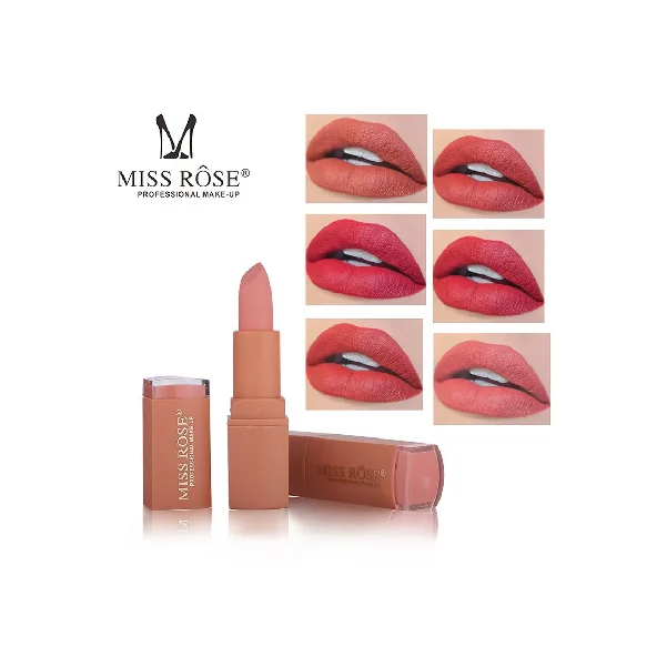 Miss Rose Lipsticks Set of 6 - Nudes