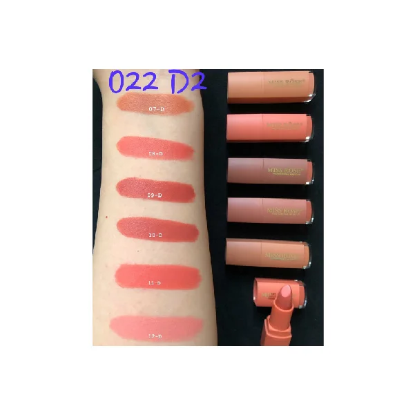 Miss Rose Lipsticks Set of 6 - Nudes - Image 3