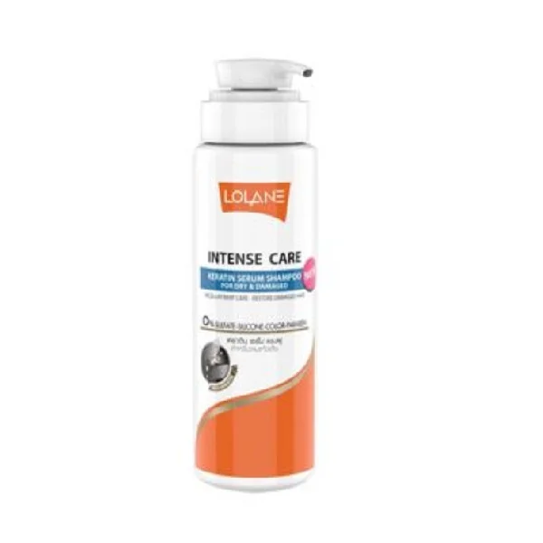 Lolane Intense Care Keratin Serum Shampoo Dry &amp; Damaged 400ml