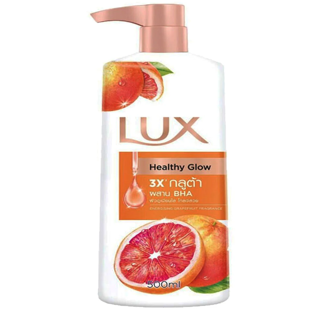 Lux Healthy Glow Body Wash, 500ml