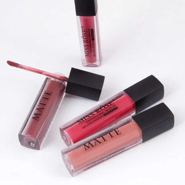 Miss Rose Matte Gloss Set of 6 - Square