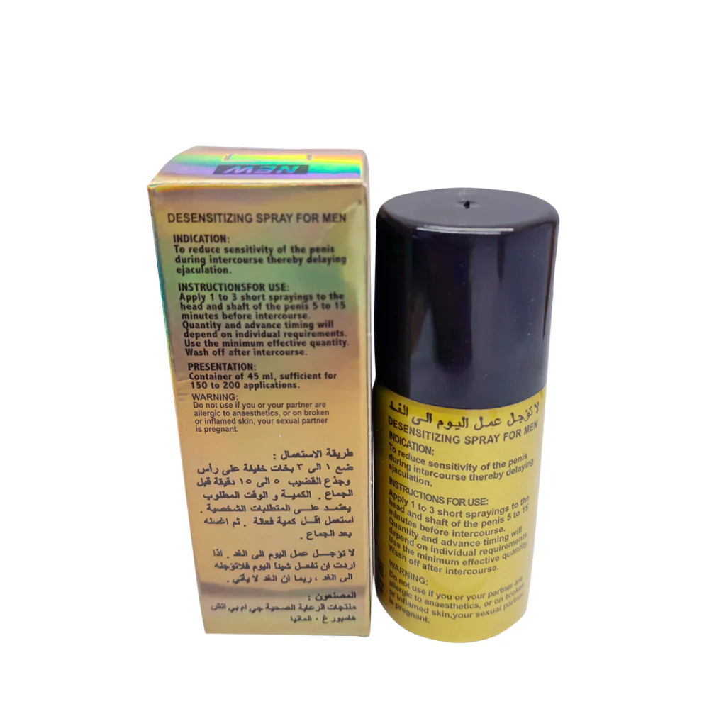Maxman Men Delay Spray For Men (Golden) - Image 2