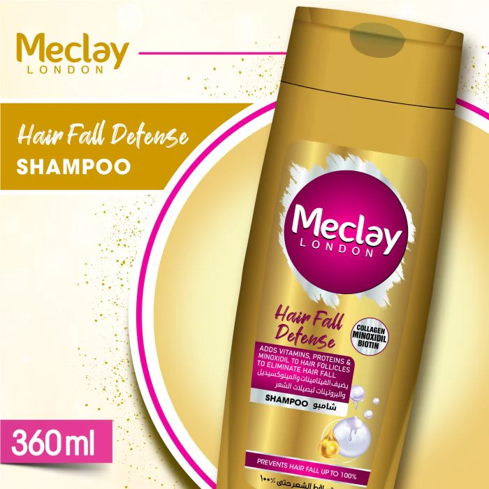 Meclay London Hairfall Defense Shampoo 360ml - Image 2