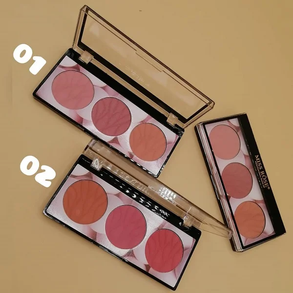 Miss Rose 3 in 1 Blush Palette - Image 2