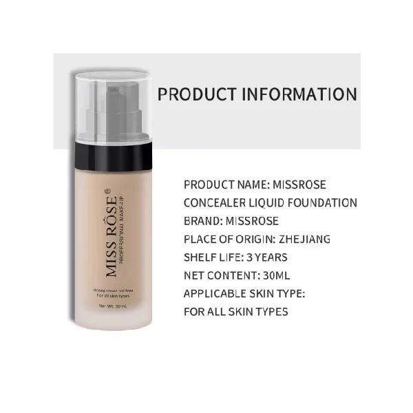 Miss Rose Strong Cover Foundation - Image 2
