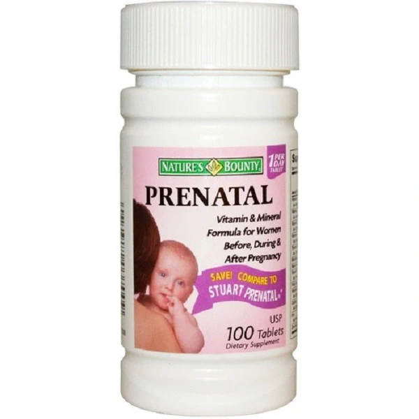 Nature’s Bounty Prenatal Vitamins & Minerals 60 Tablets