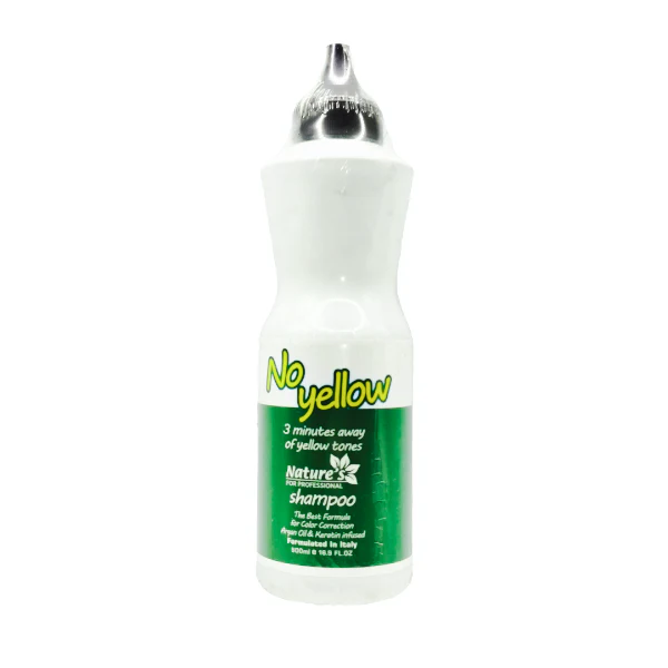Nature's Professional NO Yellow Shampoo 500 ML