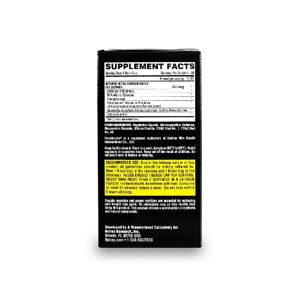 Nutrex Lipo-6 Black Intense Ultra Concentrate Fat Burner - Image 3