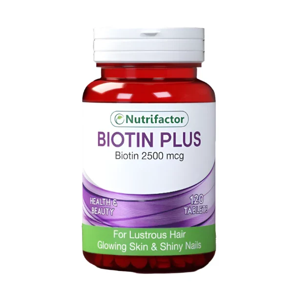 Nutrifactor Biotin Plus 2500mcg 120 Tablets