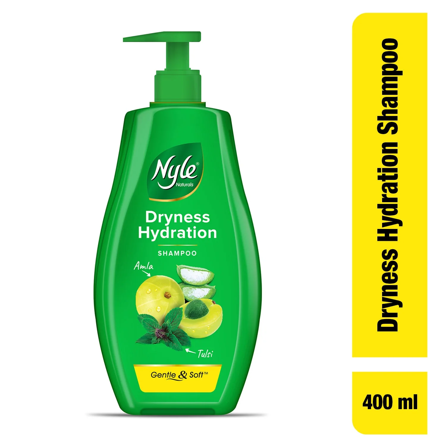 Nyle Naturals Dryness Hydration Shampoo Amla & Tulsi - Image 2