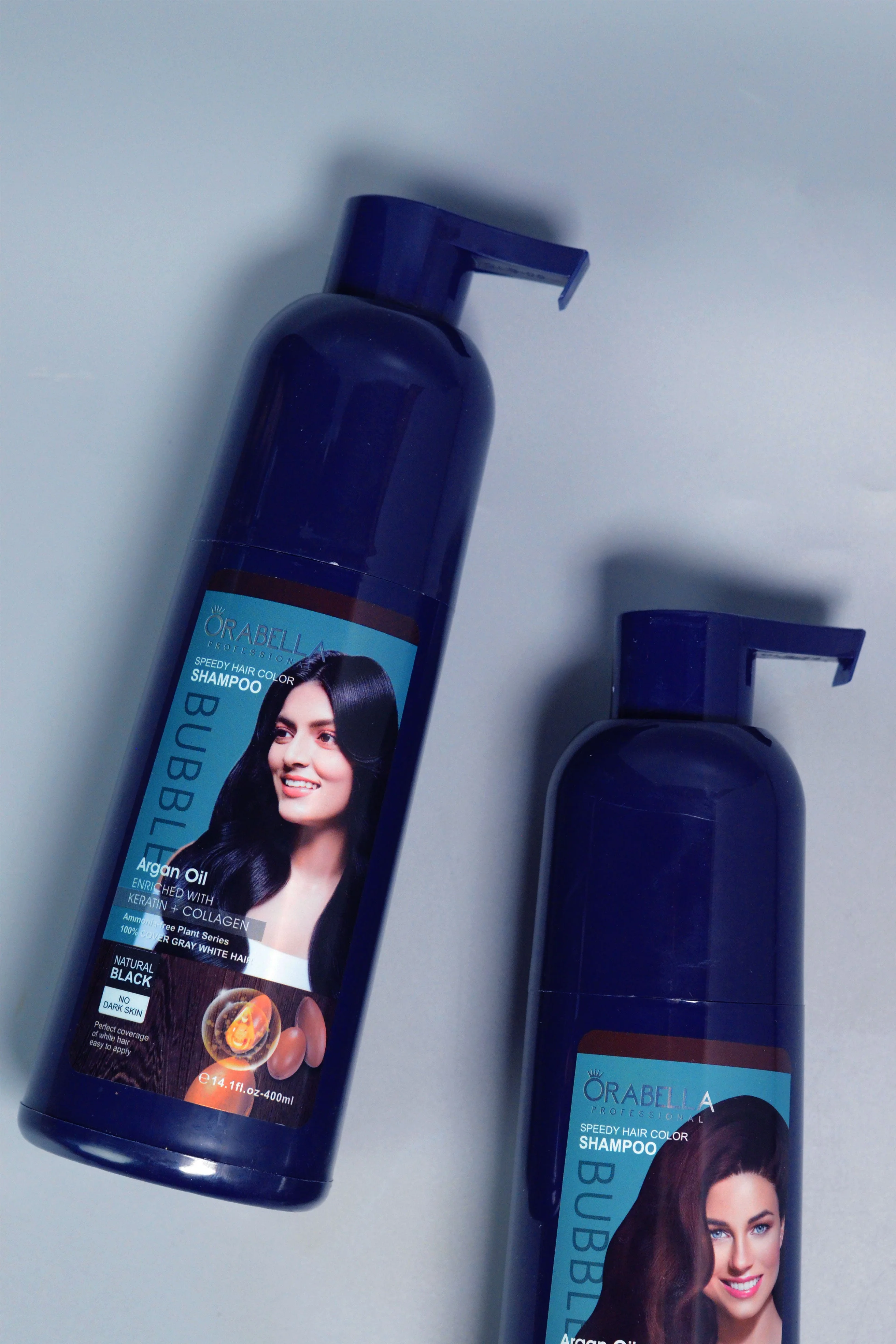 Yardlie Orabella Professional Speedy Hair Color Shampoo Natural Brown 400ml. - Image 2