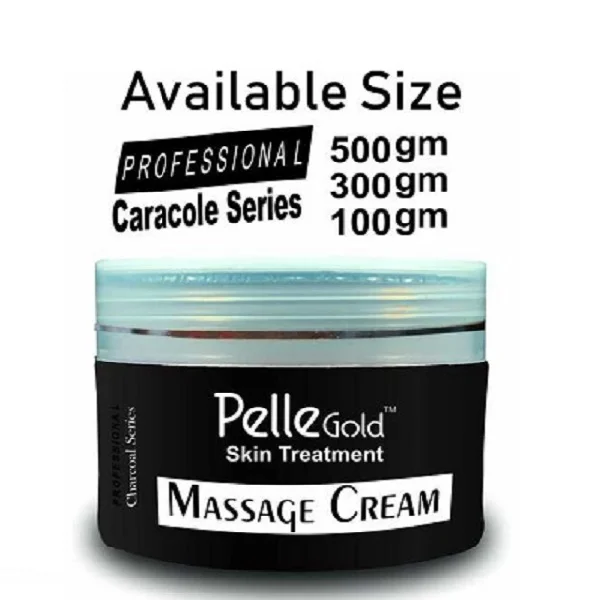 Pelle Gold Charcoal Series Massage Cream