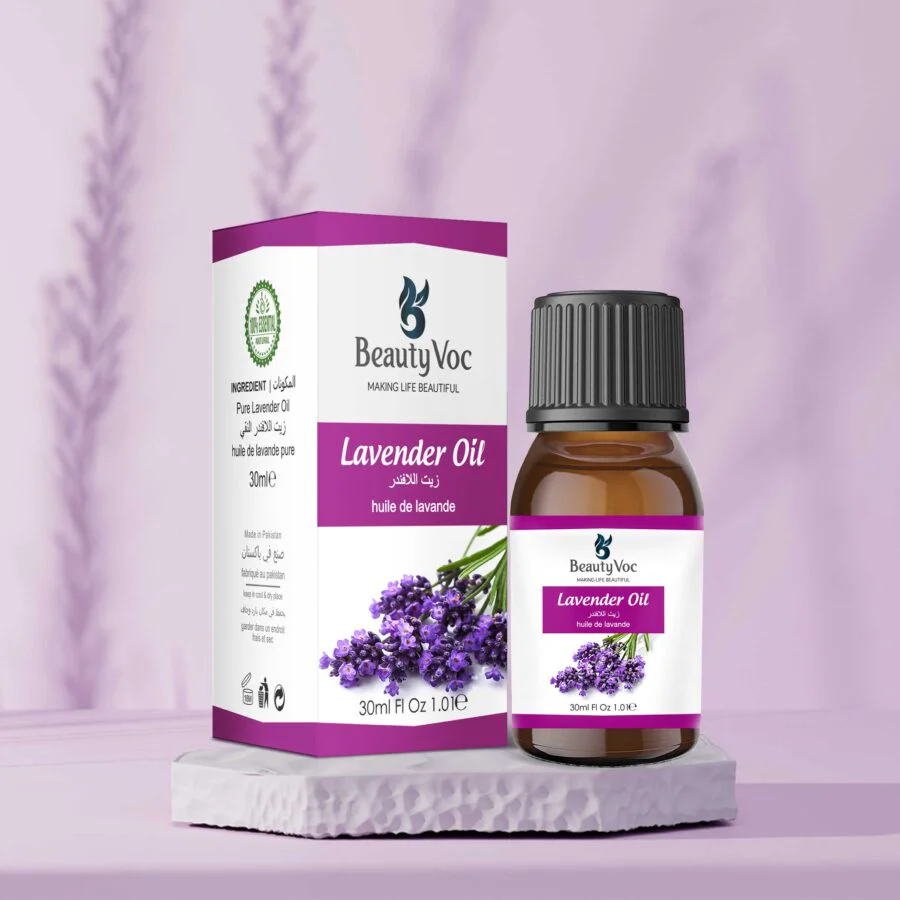 BeautyVoc Pure Lavender Oil 30 ml | For Skin, Hair & Aromatherapy - Image 3
