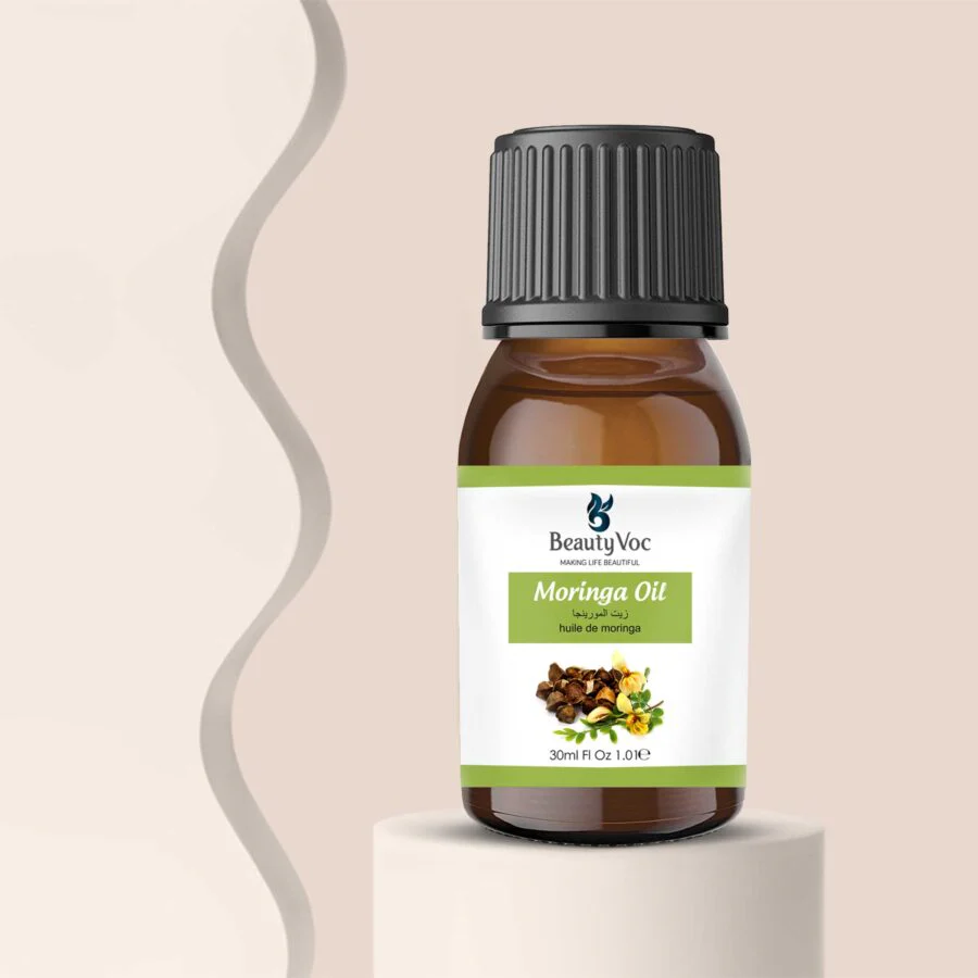 BeautyVoc Pure Moringa Oil 30 ml | For Glowing Skin |Stronger Hair | Youthful Radiance - Image 2