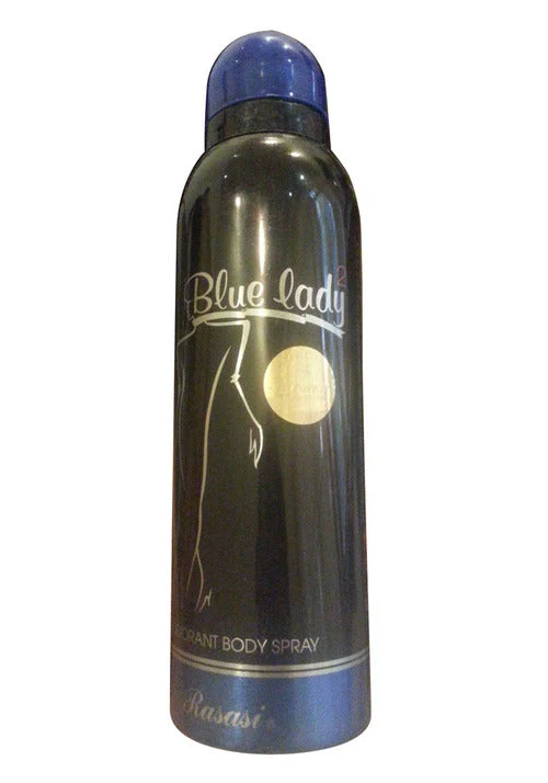 Rasasi Blue Lady 2 Deodorant Body Spray 200 ML - Image 2