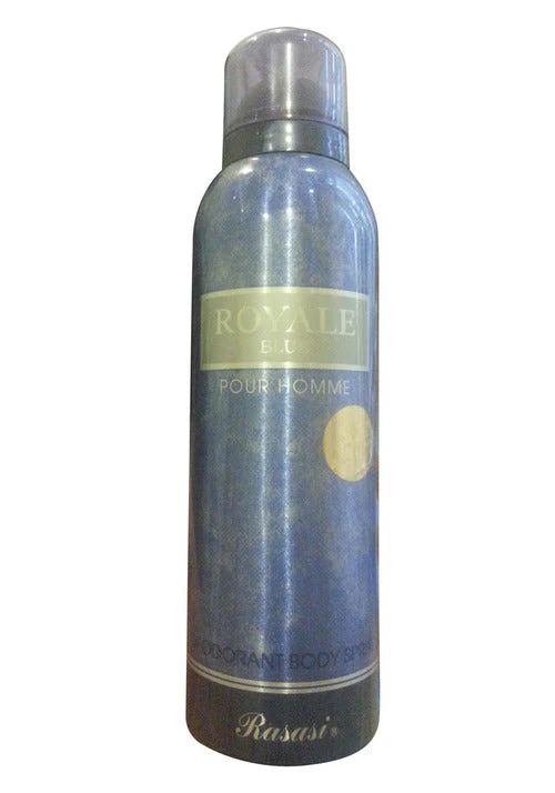 Rasasi Royale Blue Deodorant Body Spray for Men 200 ML - Image 2