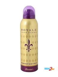 Rasasi Royale Pour Femme Deodorant Body Spray 200 ML - Image 2