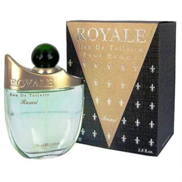 Rasasi Royale Pour Homme Perfume For Men 75 ML - Image 2