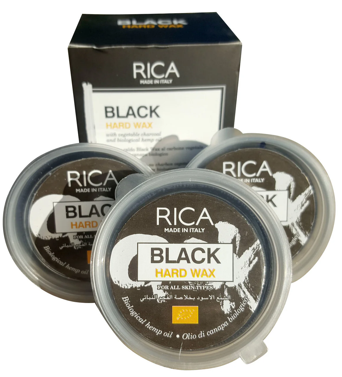 Rica Black Hard Wax 3 Pieces - Image 3
