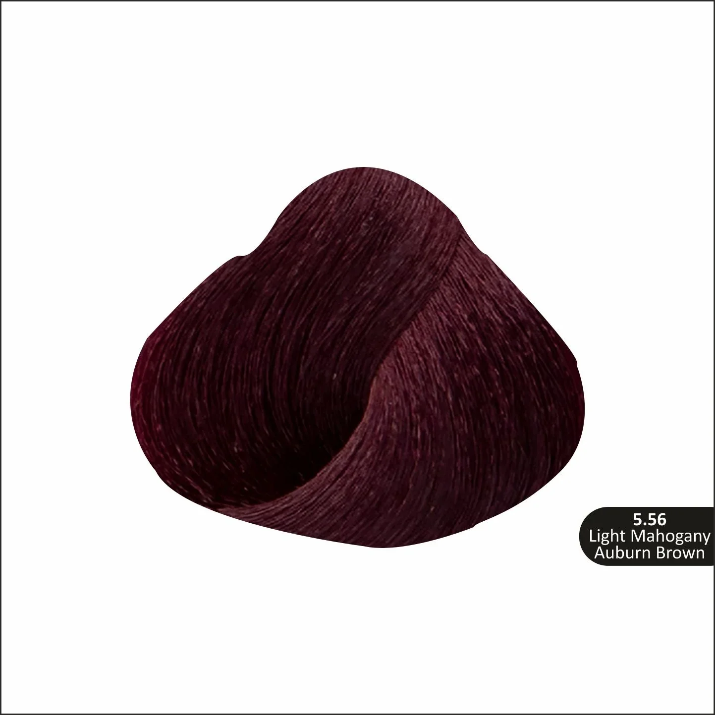 Rivaj Hair Color Cream 60ml (5.56 - Light Mahogany Auburn Brown) - Image 2