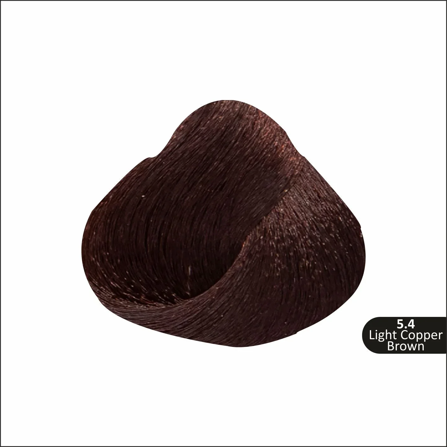 Rivaj Hair Color Cream 60ml (6.4 - Dark Copper Brown) - Image 2