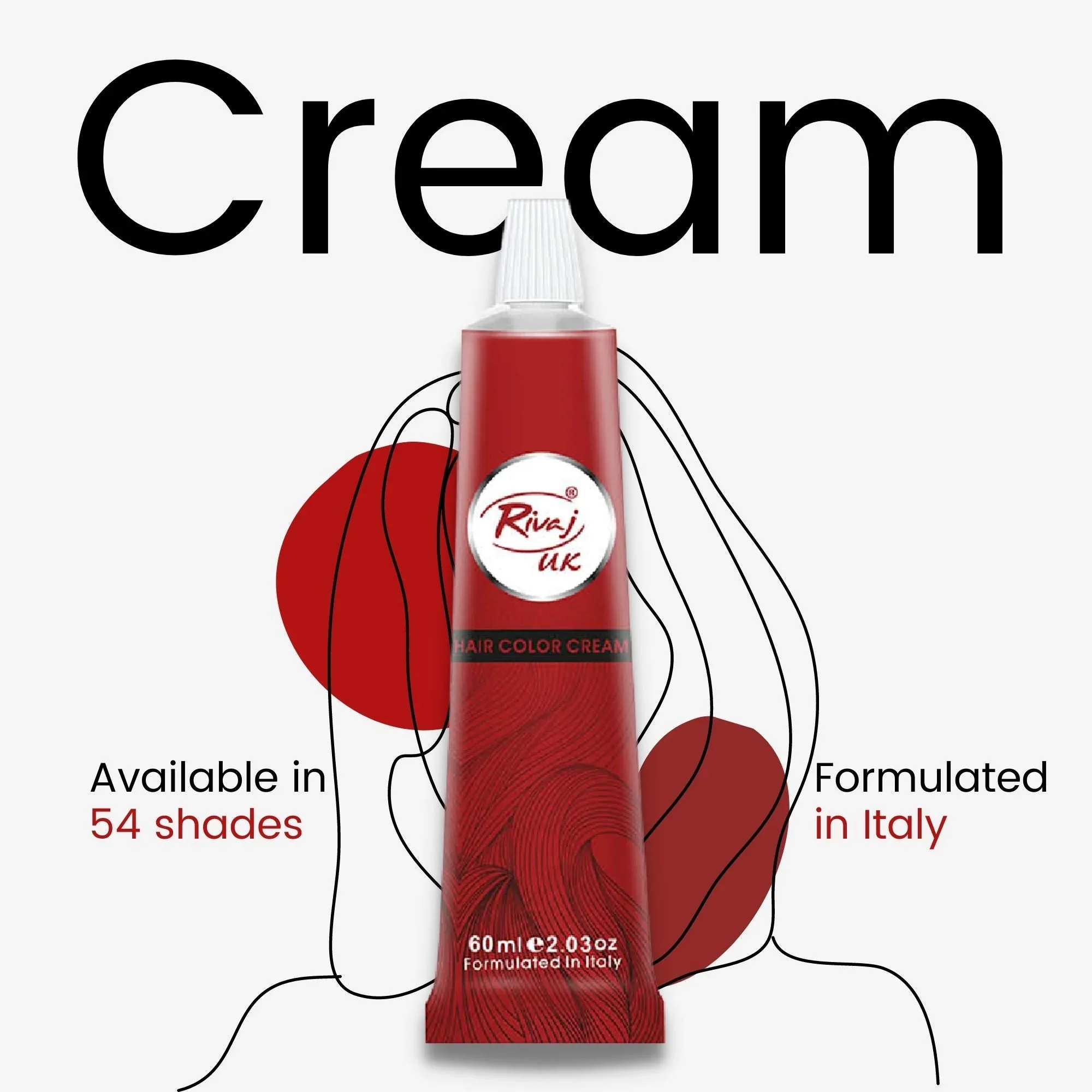 Rivaj Hair Color Cream 60ml (11.3 - Super Platinum Golden Blond) - Image 4