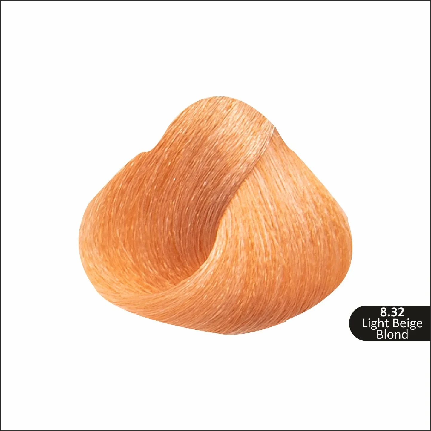 Rivaj Hair Color Cream 60ml (8.32 - Light Beige Blond) - Image 2
