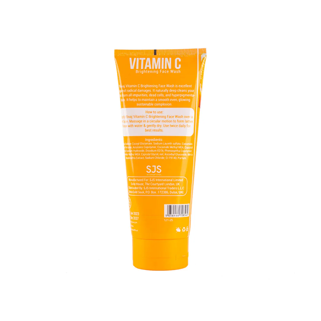 Rivaj UK Vitamin C Face Wash 200ml