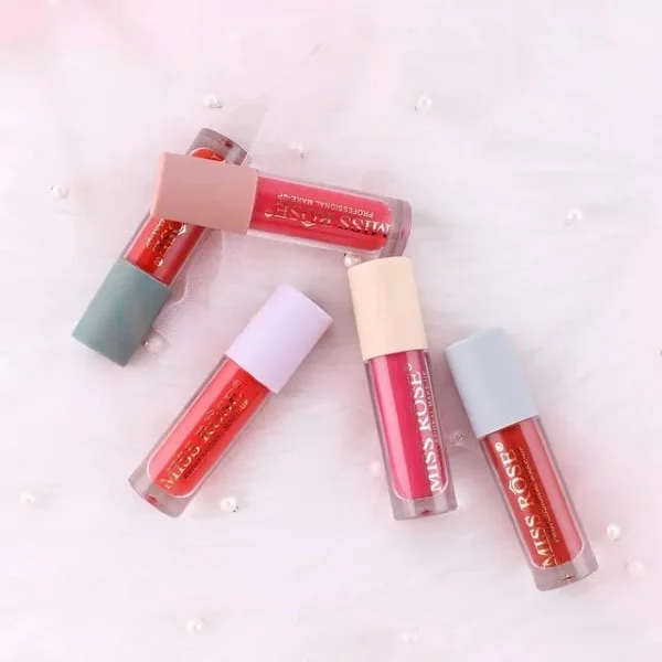 Miss Rose Round Gloss Set of 5