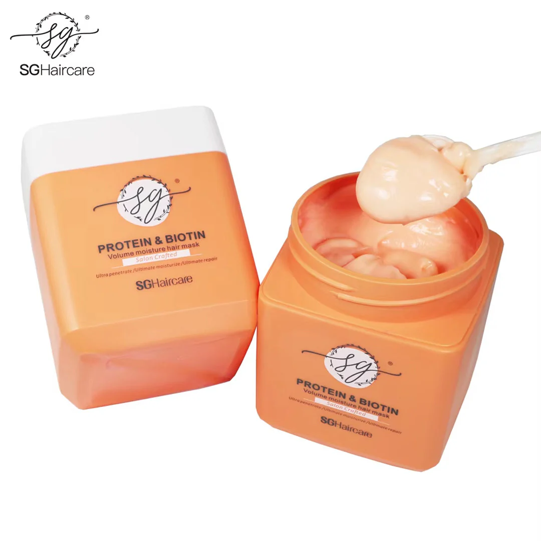 SG Hair Care Protein & Biotin Volume Moisture Hair Mask - Image 2