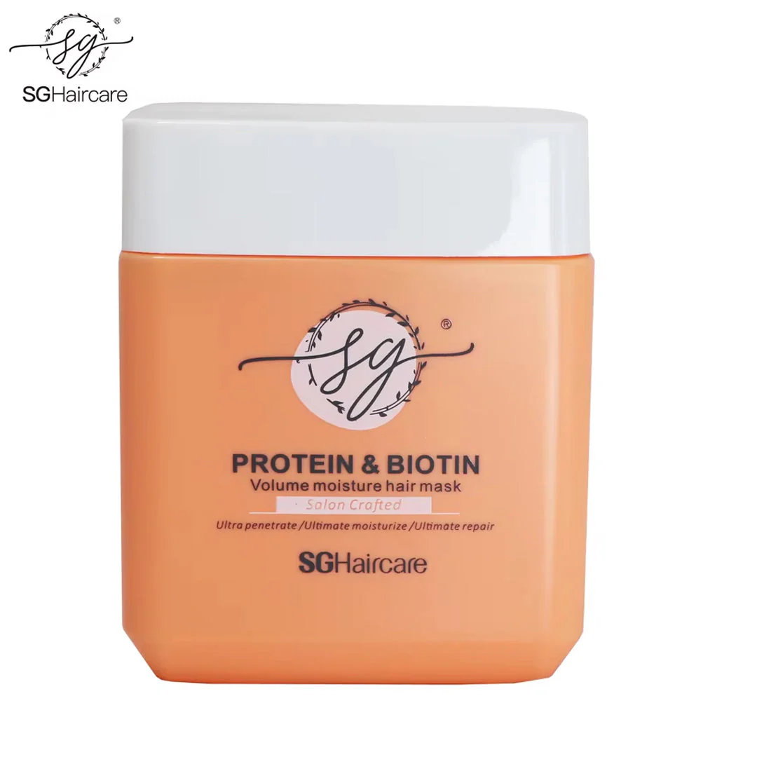 SG Hair Care Protein & Biotin Volume Moisture Shampoo and Conditioner with Hair Mask - Image 4