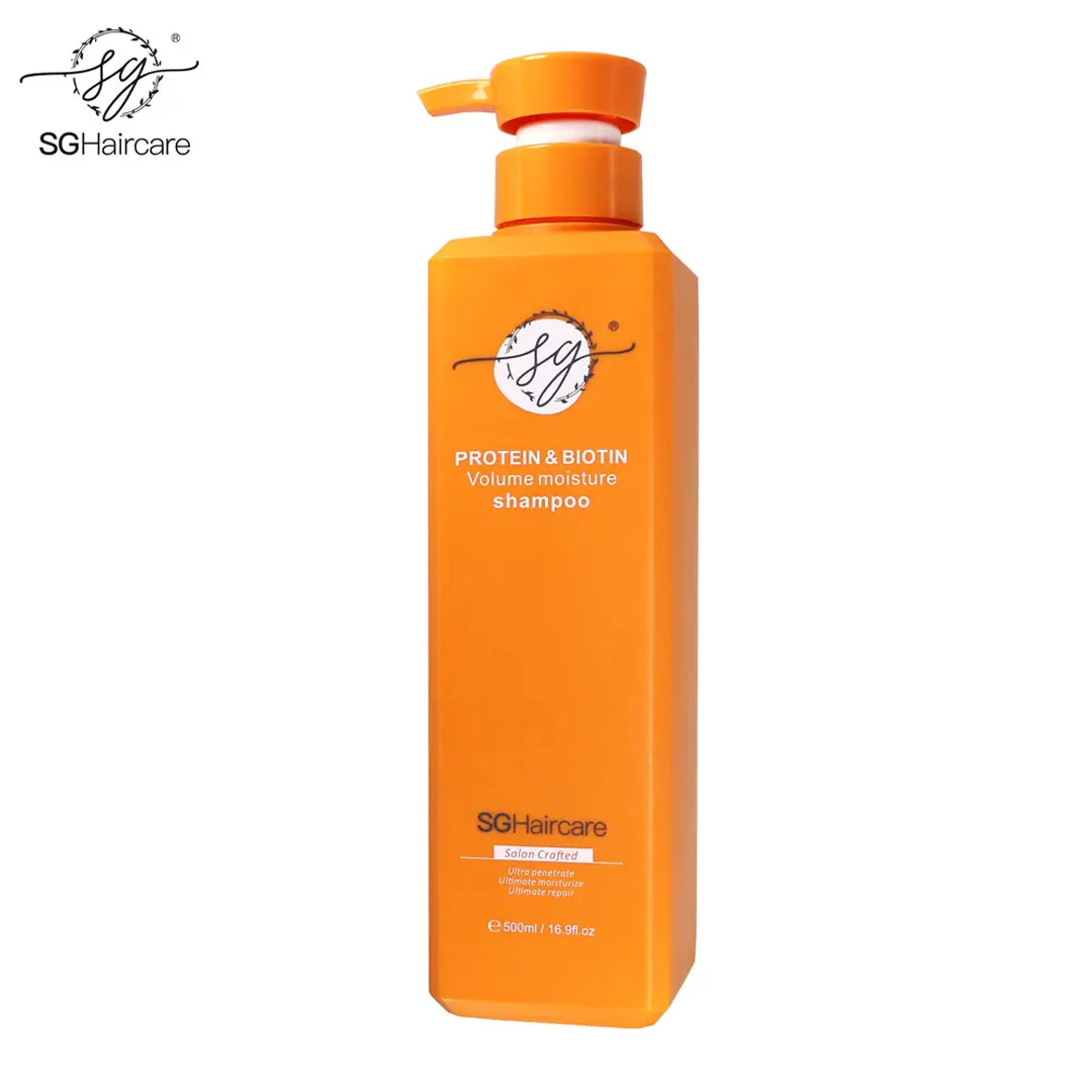 SG Hair Care Protein & Biotin Volume Moisture Shampoo and Conditioner with Hair Mask - Image 7